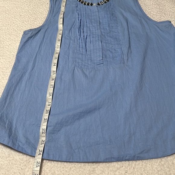 J.Crew Ladies Dressy Tank, EUC, Size 10 Petite - Picture 6 of 8